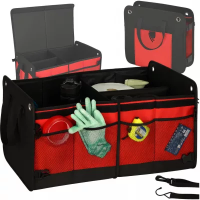   Csomagtartó rendszerező táska 58×37×32 cm – Nagy, 60 literes tárolókapacitással