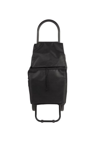 Kerekekes Bevásárlókocsi – 100 cm, fekete