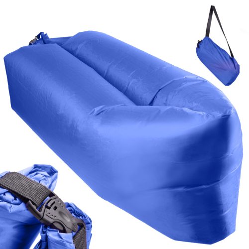 Óriás XXL Lazy Bag Légkanapé - 230 cm x 70 cm x 80 cm #Sötétkék