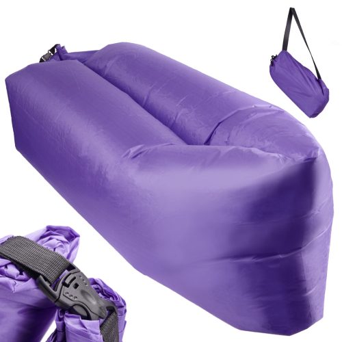 Óriás XXL Lazy Bag Légkanapé - 230 cm x 70 cm x 80 cm #Lila