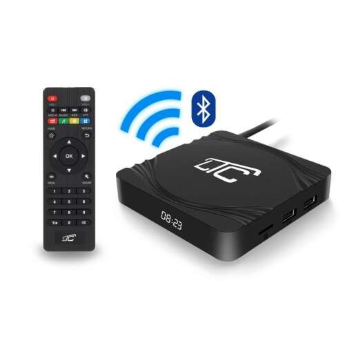 LTC Smart TV Box TV okosító, Android, 4K UHD + Bluetooth kapcsolat 