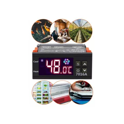Nagy Teljesítményű Digitális Termosztát - 230V