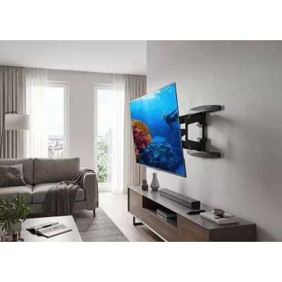  TV konzol 37-85" dönthető, forgatható és kihajtható – 60 cm-es kinyúlással