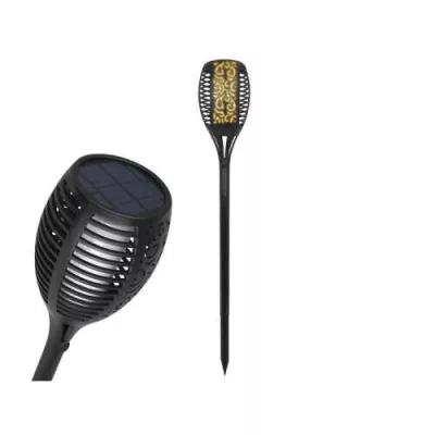   Nagyméretű fáklyás kerti lámpa 96 x LED, 1500 mAh, szolár, IP65