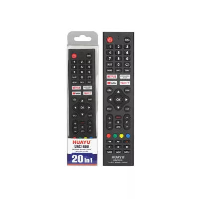   20 az 1-ben Univerzális Távirányító LCD SMART TV-khez, NETFLIX, YOUTUBE 