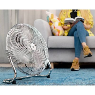   Nagy teljesítményű padlóventilátor – LTC 18″ / 120W / Króm