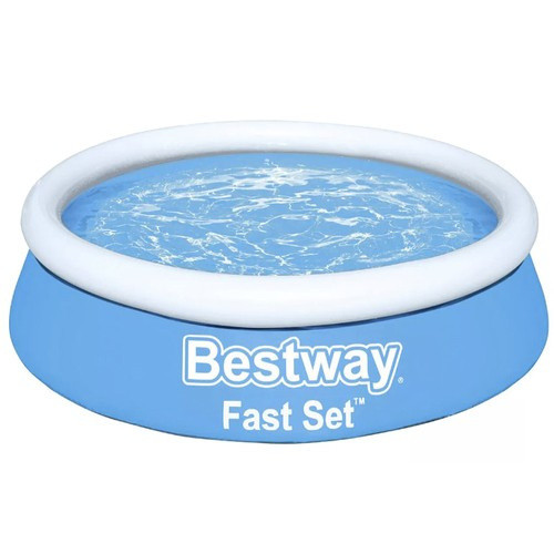 BESTWAY Felfújható peremű puhafalú medence – 183 × 51 cm