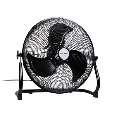   Nagy teljesítményű padló Ventilátor 18"/45cm 200W #fekete