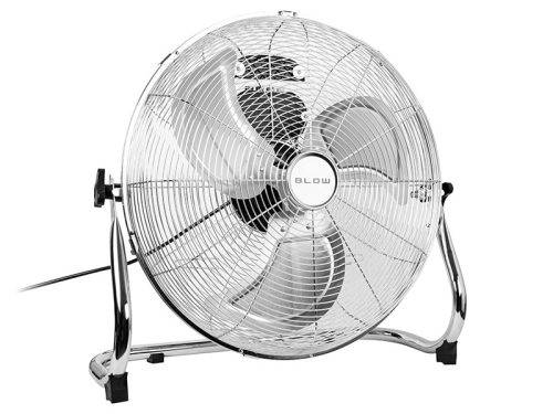 Nagy teljesítményű Padló Ventilátor 8"/45cm 200W #ezüst