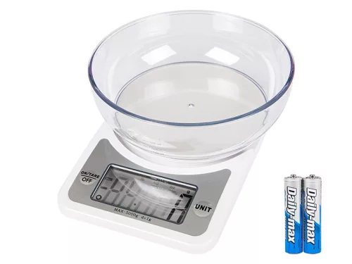BLOW Professzionális Konyhai Mérleg Tállal - 5 kg