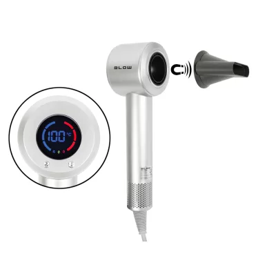 BLOW Hajszárító 1600W – LCD kijelző