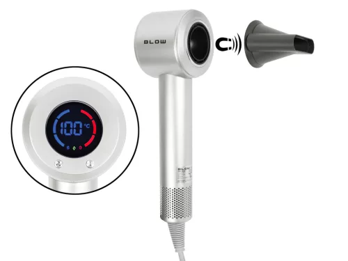 BLOW Hajszárító 1600W – LCD kijelző