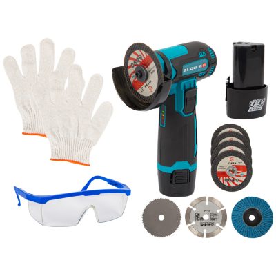 BLOW Akkus Sarokcsiszoló szett - 2 akkumulátorral