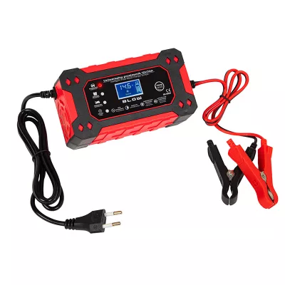  BLOW Automatikus Akkumulátortöltő 12V / 10A – LCD kijelzővel és javító funkcióval