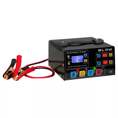   BLOW Automatikus egyenirányító akkumulátortöltő 12V/24V