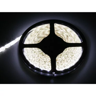 Hideg Fehér LED Szalag – 5050, 5m/300, Vízálló