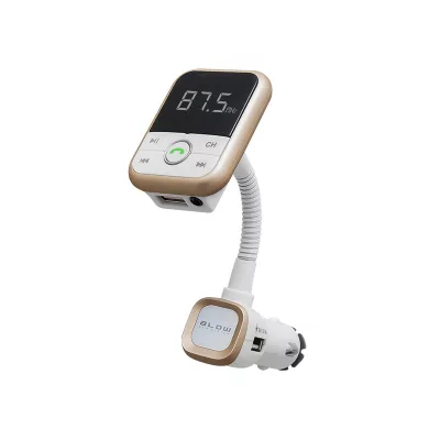   Bluetooth transzmitter 4.0 A2DP kihangosító készlettel és 2.1A töltővel