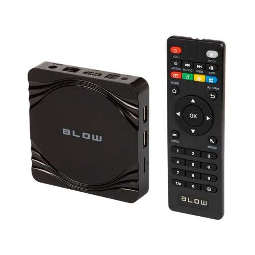 TV BOX Wifi és Bluetooth, TV okosító, Skype, Youtube, Facebook, Google Play - 4K Ultra HD