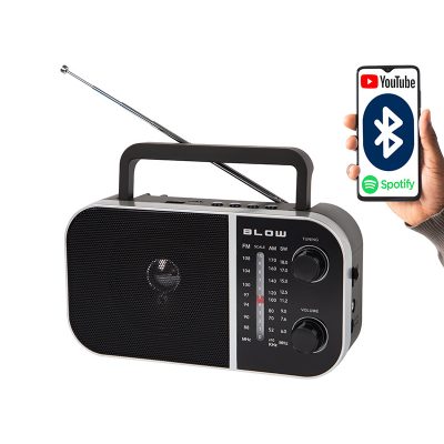 BLOW Bluetooth Analóg AM/ FM Hordozható Rádió