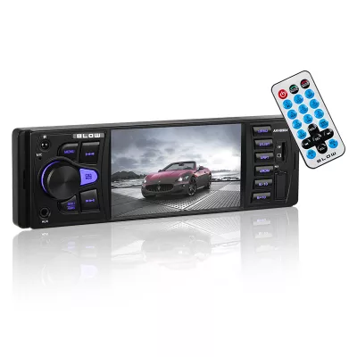   BLOW Multimédiás Autós Bluetooth Fejegység 4" LCD Kijelzővel, 1 Din
