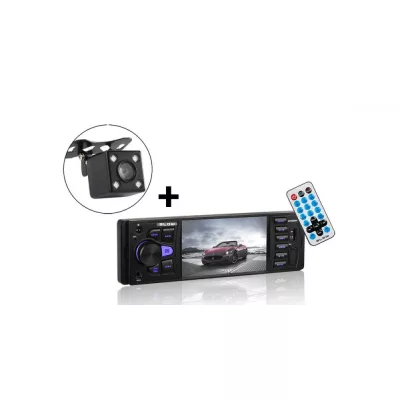   BLOW Multimédiás Autós Bluetooth Fejegység 4" LCD Kijelzővel, 1 Din és tolatókamera