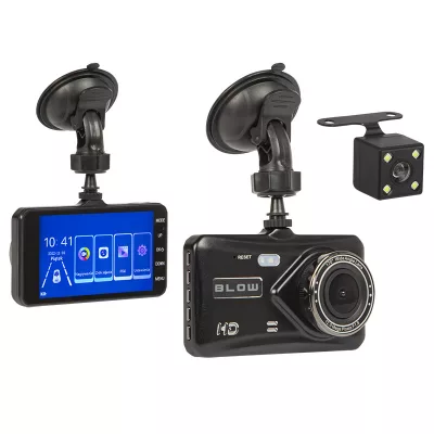   Blow Blackbox Full HD Autós menetrögzítő kamera - G-Sensor, mozgásérzékelővel,  tolatókamerával