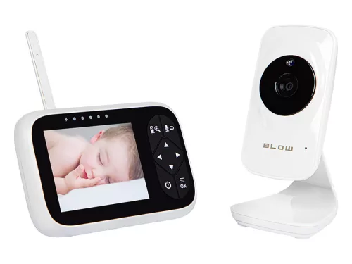 BLOW Kamerás Elektronikus Bébiőr – 3,2" LCD Monitorral
