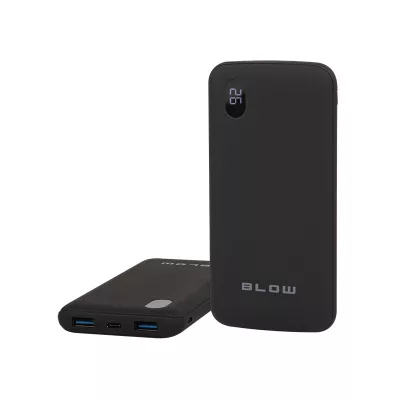   Powerbank 16000mAh - Digitális kijelző - 2xUSB QC3.0 - 3A - Gyors töltő portal