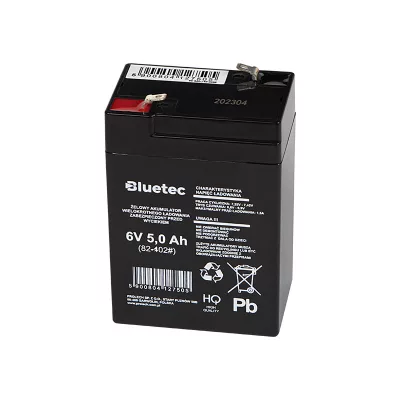 BLUETEC Gél akkumulátor 6V 5Ah